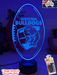 Western Bulldogs Australian Football Club 3D LED Night Light - KustomboxNight Lights & Ambient LightingKustomboxStandard Size