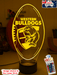 Western Bulldogs Australian Football Club 3D LED Night Light - KustomboxNight Lights & Ambient LightingKustomboxStandard Size