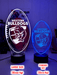 Western Bulldogs Australian Football Club 3D LED Night Light - KustomboxNight Lights & Ambient LightingKustomboxStandard Size