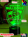 WESTERN BULLDOGS Australian Football Club 3D LED Night Light - KustomboxNight Lights & Ambient LightingKustomboxStandard Size