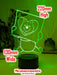 Winnie the Pooh Bear Love Frame 3D LED Night Light Lamp - KustomboxNight Lights & Ambient LightingKustomboxStandard Size