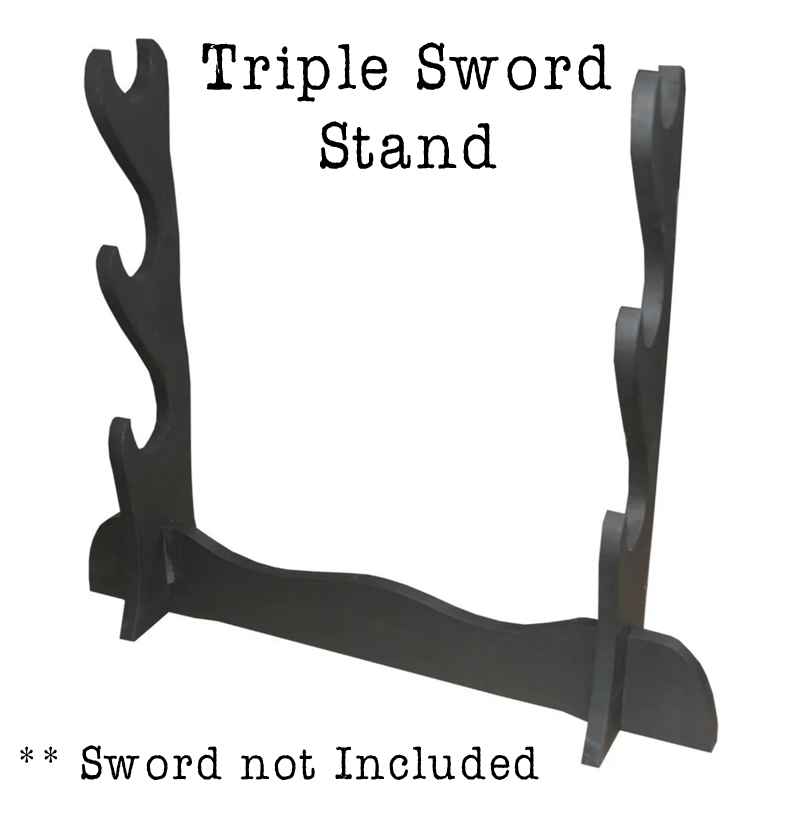 Wooden Daito Bokken Kendo Samurai Katana Practice Training Sword - Kustomboxwooden training swordKustombox3 Tier Sword Stand