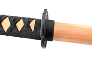 Wooden Daito Bokken Kendo Samurai Katana Practice Training Sword - Kustomboxwooden training swordKustomboxPlain Dark Timber 80cm