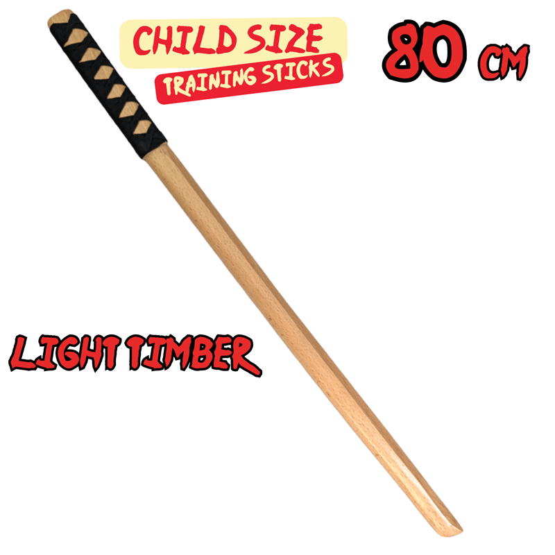 Wooden Daito Bokken Kendo Samurai Katana Practice Training Sword - Kustomboxwooden training swordKustomboxPlain Light Timber 80cm