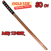 Wooden Daito Bokken Kendo Samurai Katana Practice Training Sword - Kustomboxwooden training swordKustomboxPlain Dark Timber 80cm