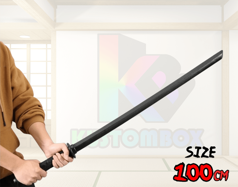 Wooden Daito Bokken Kendo Samurai Katana Practice Training Sword - Kustomboxwooden training swordKustomboxPlain Dark Timber 80cm