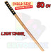 Wooden Training Sword Datio Bokken Kendo Samurai Katana Practice Sticks 101cm NEW - Kustomboxwooden training swordKustomboxPlain Black 80cm