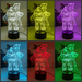 Woody & Buzz Light Year Toy Story 3D LED Night Light - KustomboxNight Lights & Ambient LightingKustomboxStandard Size