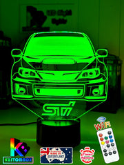 WRX Subaru Rally Car 3D LED Night Light Lamp - KustomboxNight Lights & Ambient LightingKustomboxStandard Size