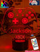 Xbox Game Controller Personalised Name - 3D LED Night Light 7 Colours Childrens Room - KustomboxNight Lights & Ambient LightingKustomboxStandard SizeWhite Crack Base