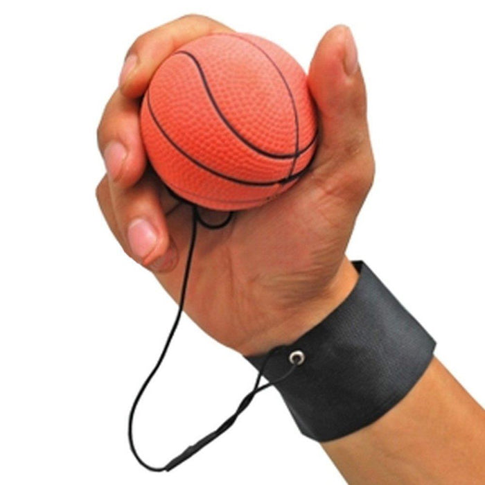 SPONGE RUBBER HIGH BOUNCE RETURN BALL Wrist Strap