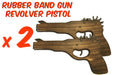   Rubber Band Timber Revolver  gun