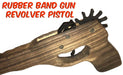 Rubber Band Timber Revolver  gun