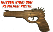 Rubber Band Timber Revolver  gun