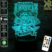 American Chopper Logo  3D LED Night Light 