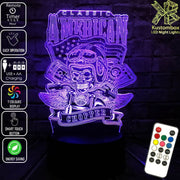 American Chopper Logo  3D LED Night Light 