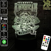 American Chopper Logo  3D LED Night Light 