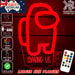 AMONG US CREWMATES IMPOSTER LED Night Light 7 Colours + Remote Control - Kustombox Night Lights & Ambient Lighting
