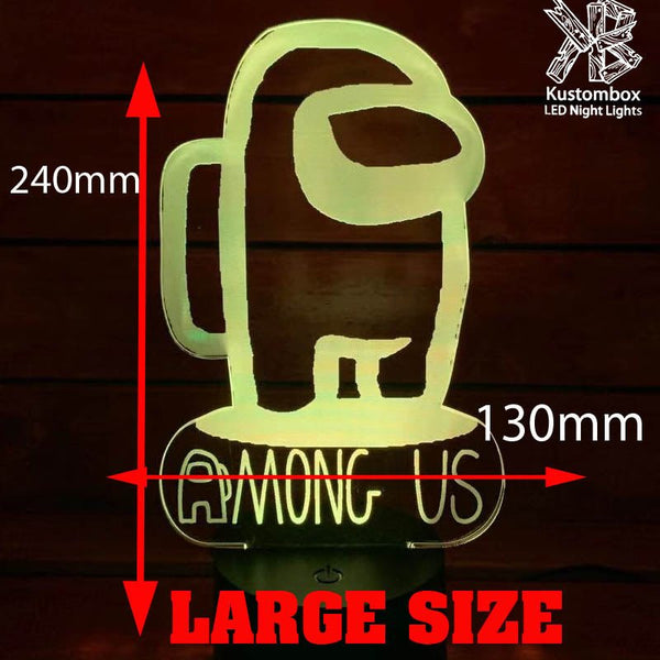 AMONG US IMPOSTER CREWMATES LED Night Light  