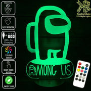 AMONG US IMPOSTER CREWMATES LED Night Light  
