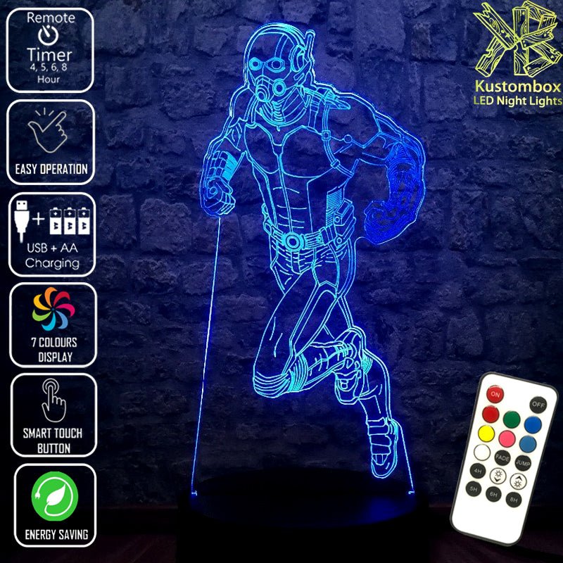 Antman Avengers Super Hero LED Night Light 