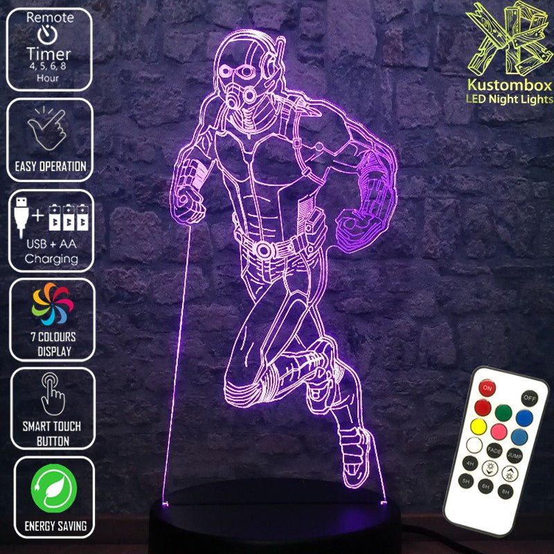 Antman Avengers Super Hero LED Night Light 