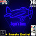 Areoplane Personalised Night Light 3D LED Night Light  