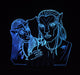 Avatar Personalised Name Light 3D LED Night Light 7 Colours + Remote Control - Kustombox