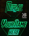 Avengers Font Personalised Name 3D LED Night Light 7 Colours + Remote Control - Kustombox