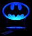 Batman Gotham Sky Light Logo Personalised Name Light 3D LED Night Light 7 Colours + Remote Control - Kustombox