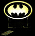 Batman Logo Gotham Sky Light Personalised Name Light 3D LED Night Light 7 Colours + Remote Control - Kustombox
