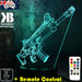 Battle Royal Machine Gun - LED Night Light 7 Colours + Remote Control - Kustombox