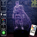 Black Panther Statue Avengers - LED Night Light 7 Colours + Remote Control - Kustombox