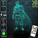 Black Panther Statue Avengers - LED Night Light 7 Colours + Remote Control - Kustombox