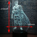 Black Panther Statue Avengers - LED Night Light 7 Colours + Remote Control - Kustombox