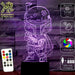 Boba Fett Star Wars - LED Night Light 7 Colours + Remote Control - Kustombox