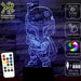 Boba Fett Star Wars - LED Night Light 7 Colours + Remote Control - Kustombox