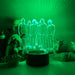BTS Boy Band Music Group- LED Night Light 7 Colours + Remote Control - Kustombox