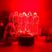 BTS Boy Band Music Group- LED Night Light 7 Colours + Remote Control - Kustombox
