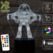 Buzz Light Year Dinsey toy story - LED Night Light 7 Colours + Remote Control - Kustombox