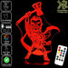 Cartoon Thor Statue Hammer Ragnarok 3D LED Night Light 7 Colour Remote Control - KustomboxNight Lights & Ambient LightingKustomboxStandard Size