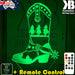 Cowboy Boot Western - 3D LED Night Light 7 Colours + Remote Control - Kustombox
