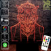 Darth Maul Sith Lord Star Wars - LED Night Light 7 Colours + Remote Control - Kustombox star wars