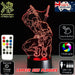 Deadpool Marvel Comics 3D - LED Night Light 7 Colours + Remote Control - Kustombox
