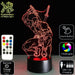 Deadpool Marvel Comics 3D - LED Night Light 7 Colours + Remote Control - Kustombox