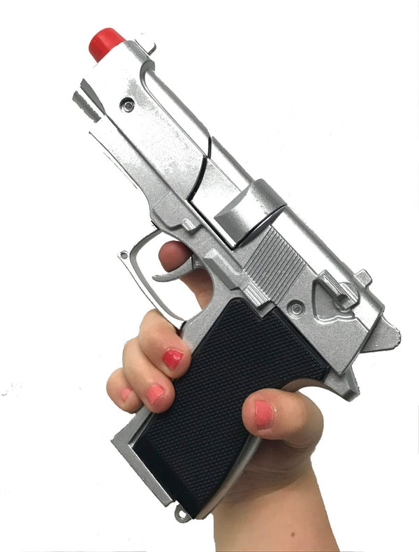 Die Cast Metal Revolver Cap Gun & 8 Ring Caps - Kustomboxtoy gun die castKustomboxCap Gun + 1 card caps