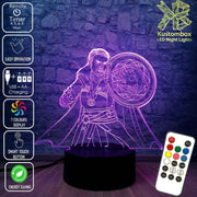 Doctor Strange Avengers - 3D LED Night Light 7 Colours + Remote Control - Kustombox AVENGERS
