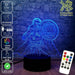 Doctor Strange Avengers - 3D LED Night Light 7 Colours + Remote Control - Kustombox AVENGERS