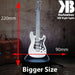 Electric Guitar - 3D LED Night Light 7 Colours + Remote Control - Kustombox music