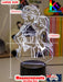 Elsa and Anna Frozen Personalised Name 3d LED Night Light lamp for Childrens Room - KustomboxDisneyKustomboxLarge Size